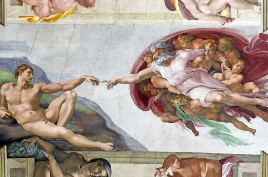 Michelangelo's frescoes in Sistine Chapel