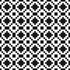 Abstract Cross Pattern Dots Logo generative computational art illustration