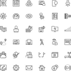 internet vector icon set such as: lead, white, data transfer rate, college, silhouette, encryption, recharge, marker, interaction, browser, partner, corporate, behavior, guitar, cooperation, pc