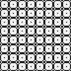Naklejka premium Abstract Cross Pattern Dots Logo generative computational art illustration