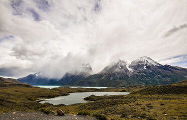 The blue Massif, Parque nacional Torres del Paine, Patagonia