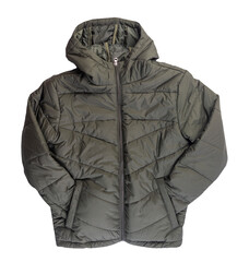 Men's jacket in a hood isolated on a white background. Windbreaker jacket © vitalily_73