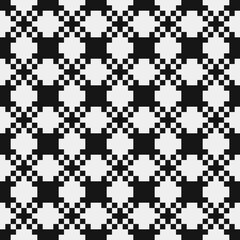 Abstract Cross Pattern Dots Logo generative computational art illustration