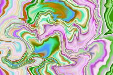 Liquid Abstract Fluid vibrant paint colors  marbeling swirls of colorful paints 
and inks of 
iridescent and bright artistic background wallpaper or poster 
