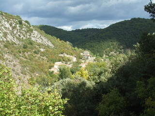 The beautiful countryside of the Aude region in southern France