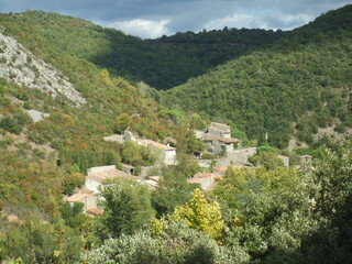 The beautiful countryside of the Aude region in southern France