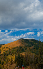 mountain landscape vertical photography spring time clear weather day scenery