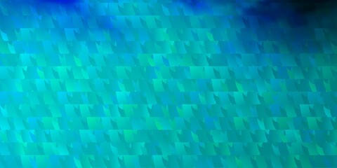 Dark BLUE vector pattern with polygonal style.