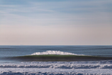 Big Waves Breaks in Northern California near San Francisco