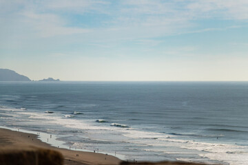 Big Waves Breaks in Northern California near San Francisco