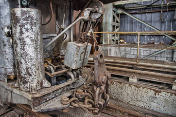 炭鉱施設　第1立坑櫓