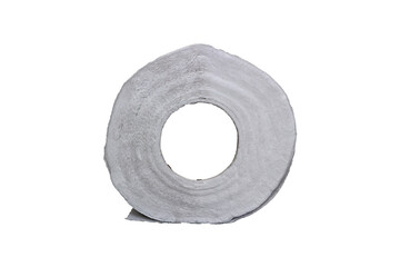 Tissue roll isolated on white background 
