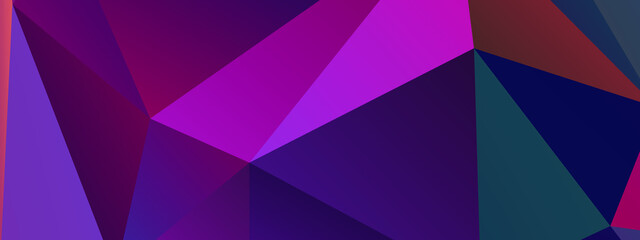 Abstract Color Polygon Background Design, Abstract Geometric Origami Style With Gradient. Presentation,Website, Backdrop, Cover,Banner,Pattern Template