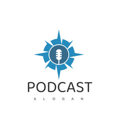 Adventure Podcast Logo Design Template
