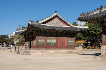 Fototapeta premium Deoksugung Palace Buildings