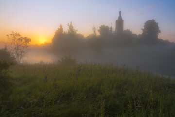 morning in the fog