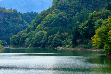只見川渓谷