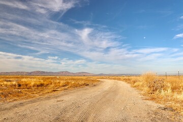 Fototapeta na wymiar Desert landscape in Southern California 