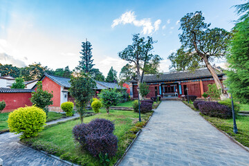 Confucian Temple, Weishan Ancient City, Dali, Yunnan, China