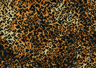 abstract leopard skin	
