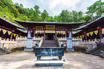 Nanzhao Tuzhu Temple, Weibaoshan Mountain, Dali, Yunnan, China