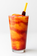 Chamoyada. Smoothie made of mango, chamoy (mexican sauce) and ice.