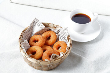 ドーナツとコーヒー