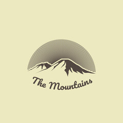 the mountains