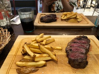 Steak in Spain