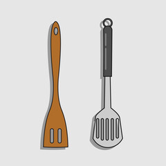 Sodet is an important cooking utensil that is often used in the cooking process. The spatula is used for turning, lifting and stirring dishes