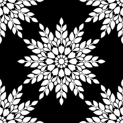 black and white pattern