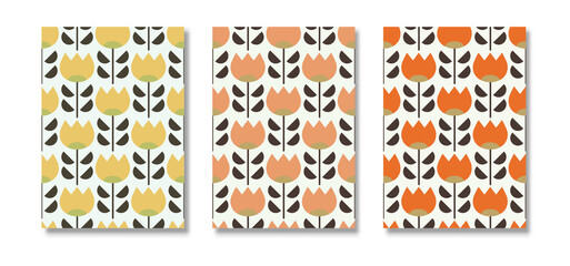 Tulip pattern designed01