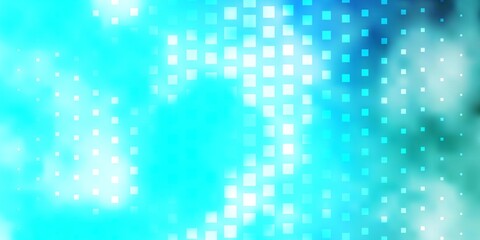 Light BLUE vector pattern in square style.