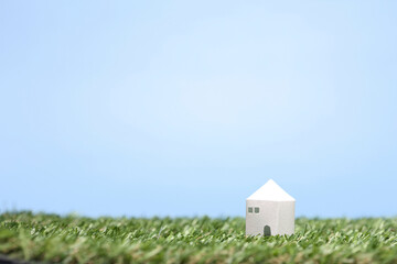 ペーパークラフトの家