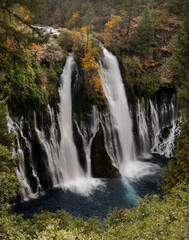 Fototapeta na wymiar Northern California Burney Falls