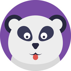 
The giant panda, also known as panda bear or simply panda 
