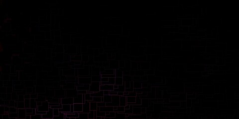 Dark Pink vector background with rectangles.