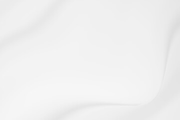 Soft milky white background with abstract curve style.
