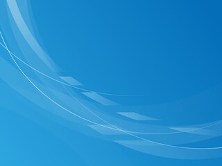 抽象的な青色背景／爽やか／ビジネス