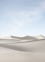 Fototapeta na wymiar view of nice sands dunes at Sands Dunes National Park