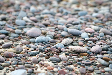 Pebble beach background