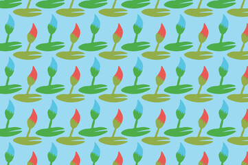 Lotus Flower Digital Paper. Suitable for backgrounds and wallpapers.