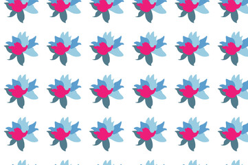 Lotus Flower Digital Paper. Suitable for backgrounds and wallpapers.