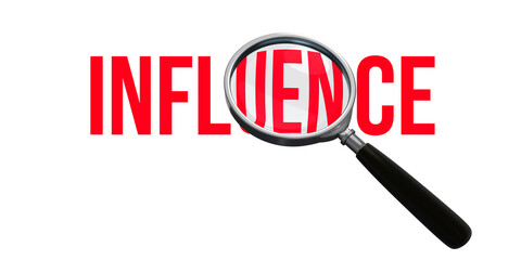 Internet, business, Technology and network concept. Influencer marketing concept