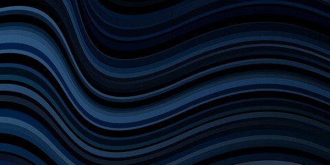 Dark BLUE vector pattern with lines.