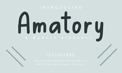 Amatory font. Modern alphabet letters serif font and number. Typography Elegant Classic Lettering Minimal Fashion Fonts Design. vector illustration