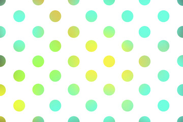 寒色グラデーションドット背景