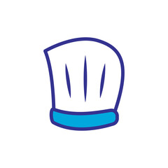 chef hat icon vector design trendy