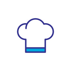 chef hat icon vector design trendy