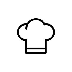 chef hat icon vector design trendy